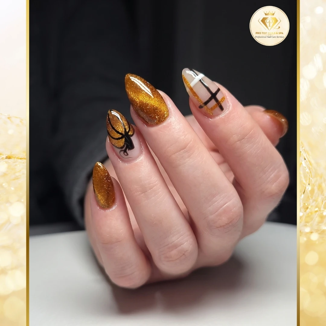 Gel nails art